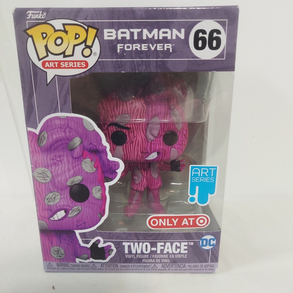 Funko Pop Art Series Batman Forever Two Face 66 Vinyl‎ Figure